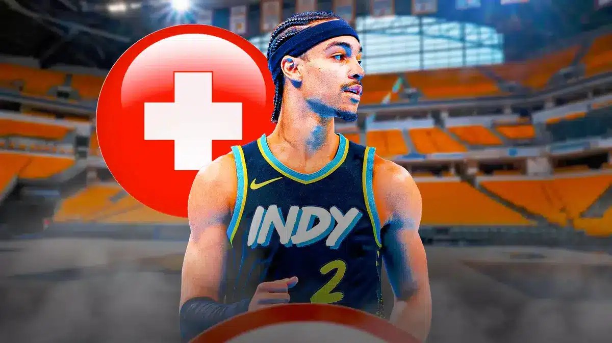 Indiana Pacers point guard Andrew Nembhard
