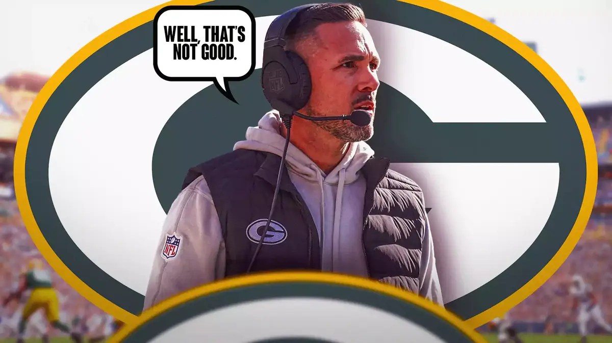 Packers head coach Matt LaFleur