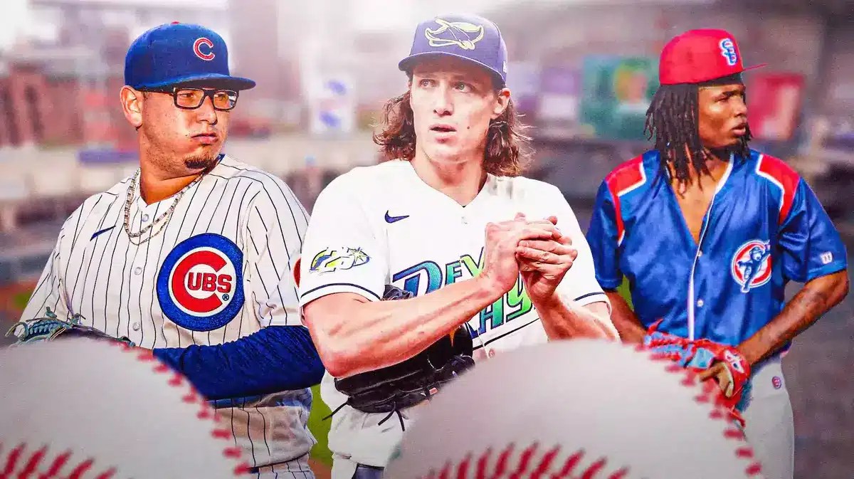Cubs, Tyler Glasnow trade, Tyler Glasnow Cubs, Rays, Tyler Glasnow, Javier Assad, Michael Arias