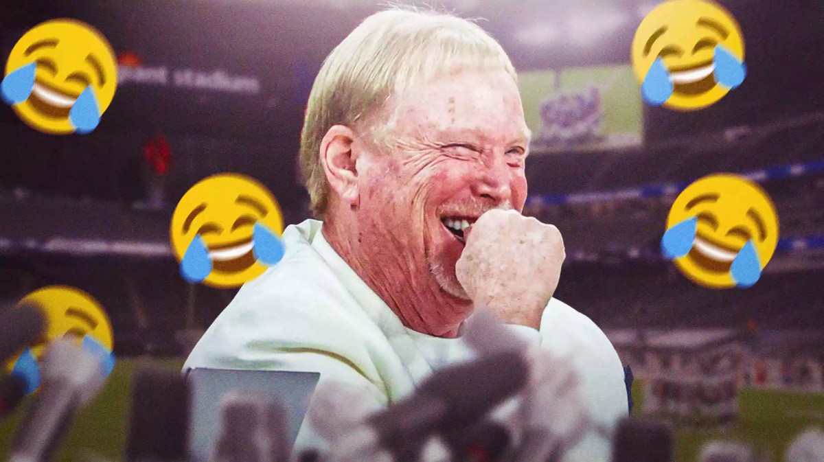 Raiders coach, Raiders owner Mark Davis, Josh McDaniels