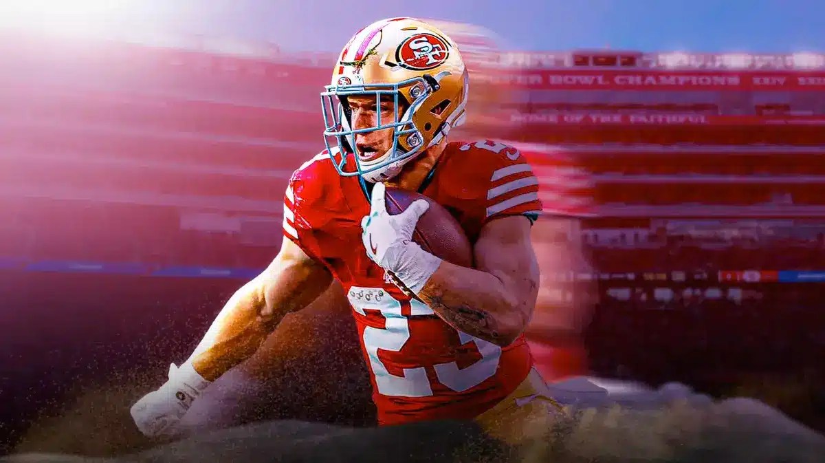Christian McCaffrey running