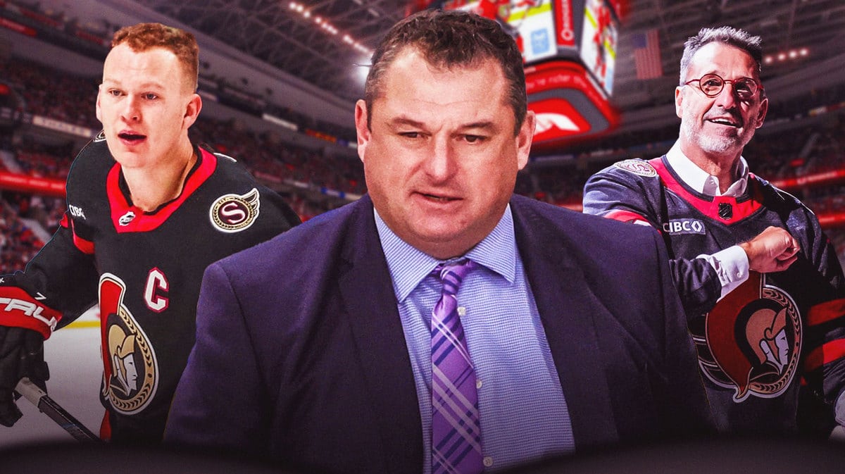 Ottawa Senators owner Michael Andlauer in Ottawa showing patience with head coach DJ Smith and star forward Brady Tkachuk