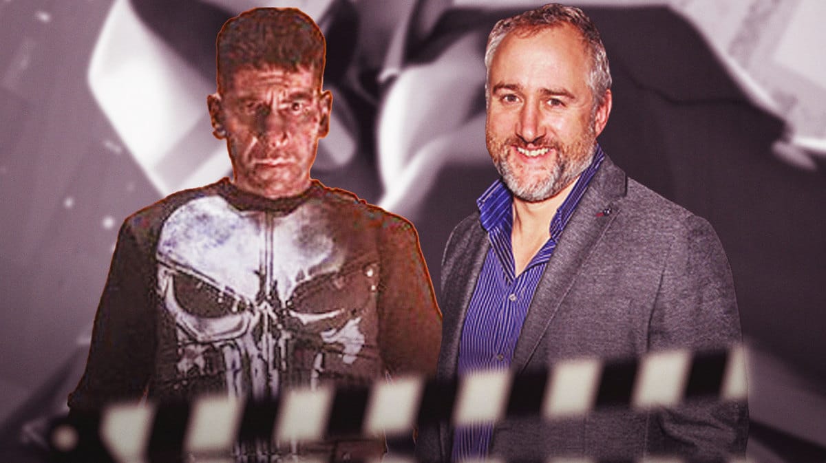 Steve Lightfoot with The Punisher.