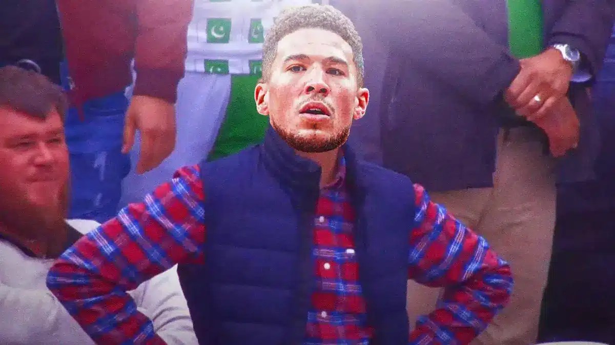 The Phoenix Suns' Devin Booker.