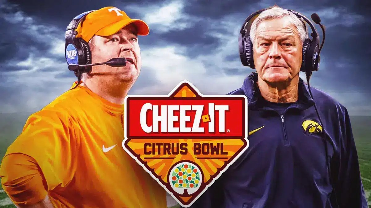 Josh Heupel, Kirk Ferentz, Cheez-It Citrus Bowl