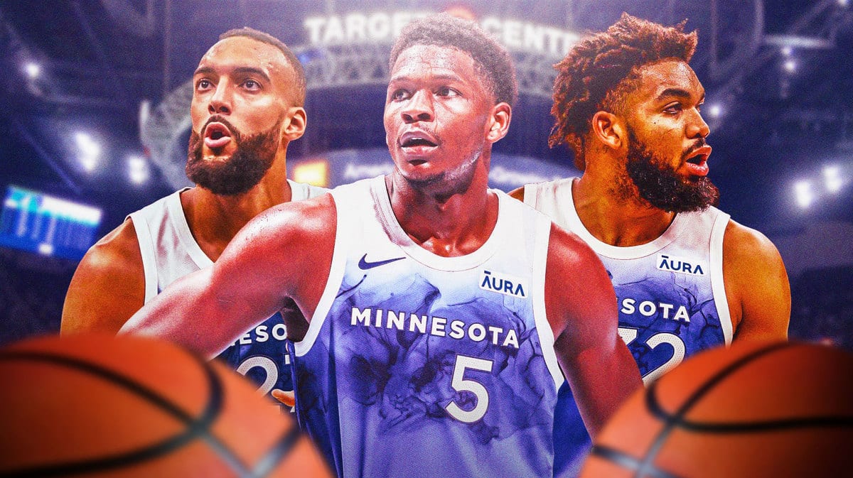 Anthony Edwards, Karl-Anthony Towns and Rudy Gobert are leading Timberwolves to new heights