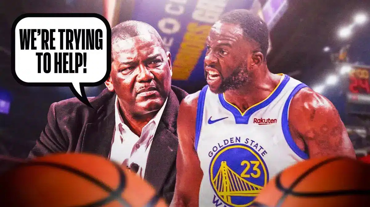 NBA exec Joe Dumars and the Warriors' Draymond Green.