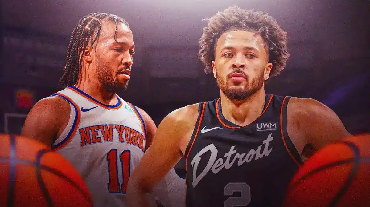 Knicks Jalen Brunson Pistons Cade Cunningham