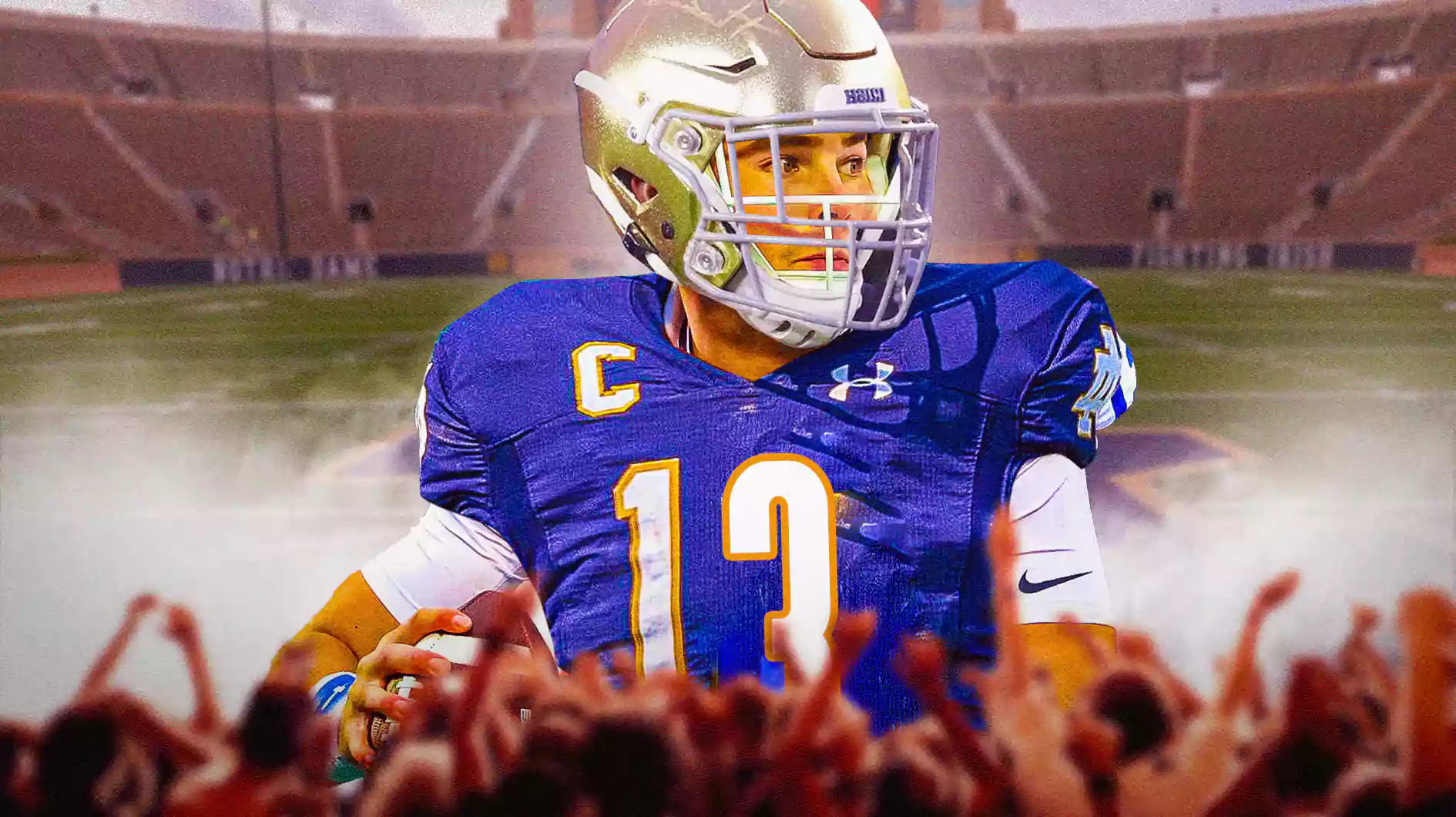 Thoughts On Notre Dame Football's Addition Of Riley Leonard //