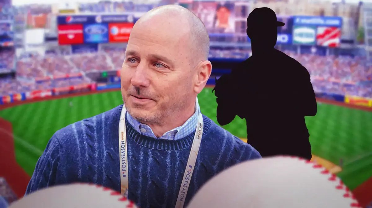 Brian Cashman. Cody Morris as a silhouette