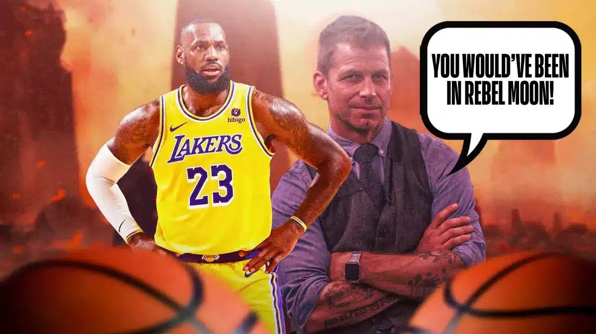 Zack Snyder reveals 'crazy' cast idea LeBron James in Rebel Moon film