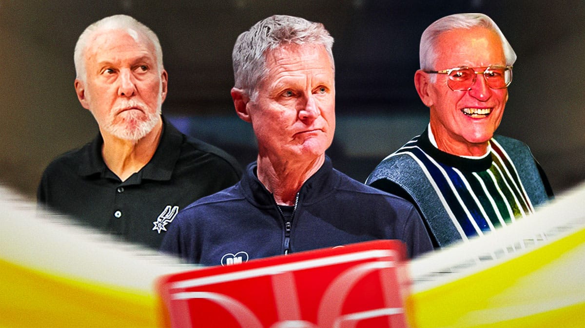 Gregg Popovich, Steve Kerr and John Kundla.
