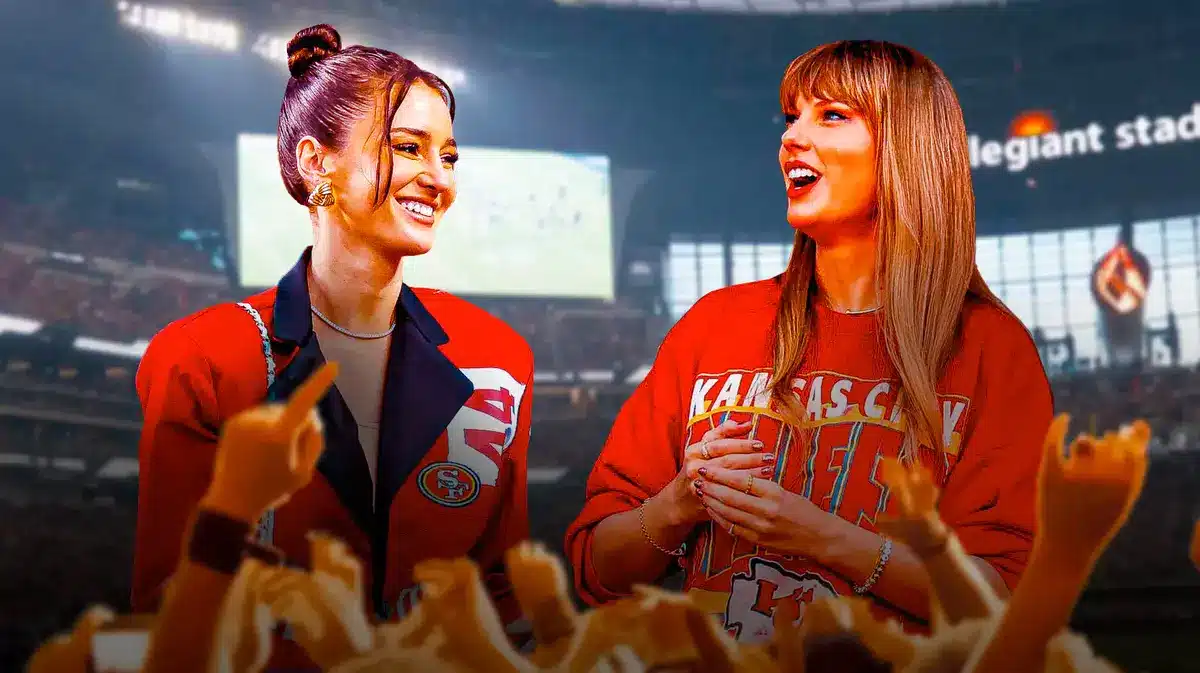 Kristin Juszczyk and Taylor Swift have one thing in common ahead of Super Bowl 58.