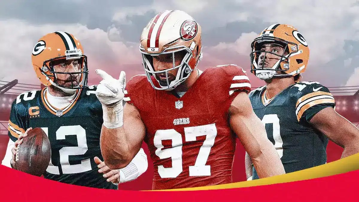 49ers' Nick Bosa reveals what separates Jordan Love from Aaron ...