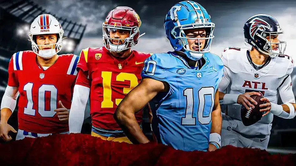 NFL Draft, 2024 NFL Draft, Drake Maye, Caleb Williams, Desmond Ridder, Mac Jones, Bears NFL Draft