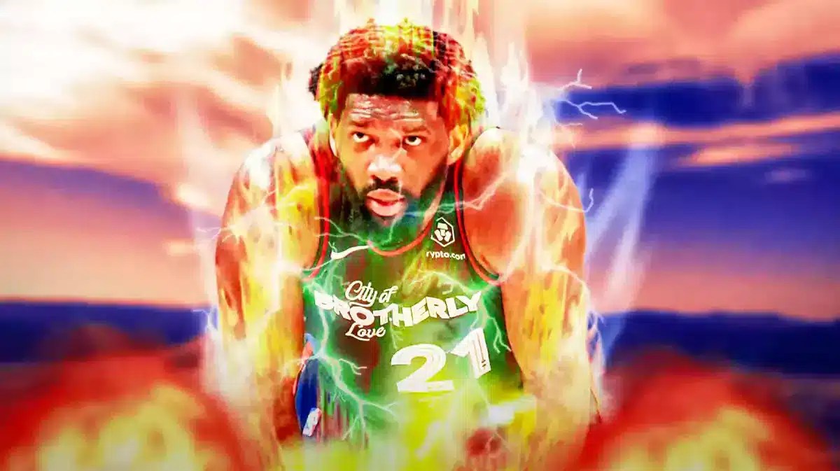 76ers' Joel Embiid going super saiyan