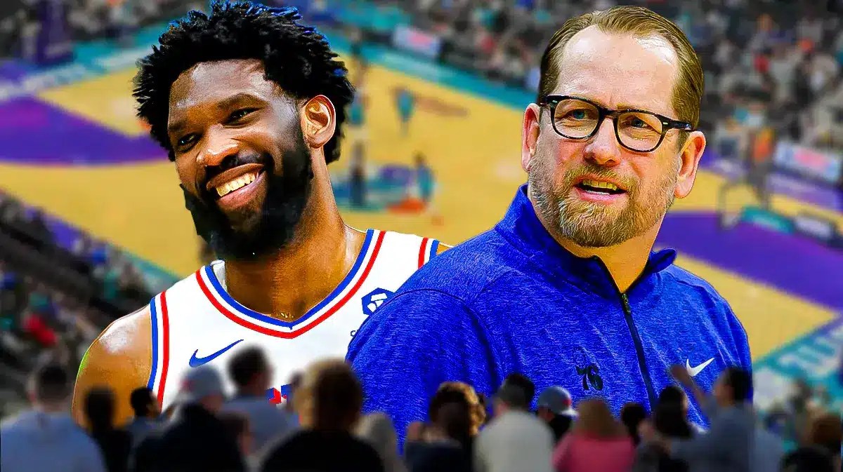 76ers' Joel Embiid and Nick Nurse