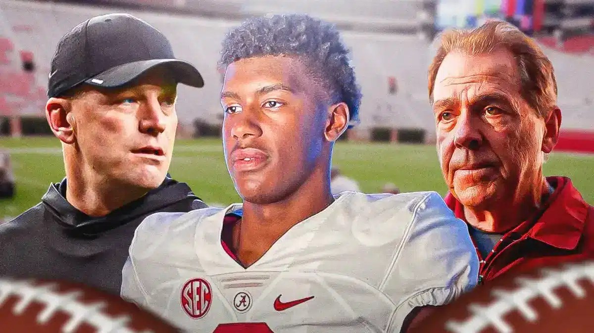 New Alabama football coach Kalen DeBoer, transferring TE Amari Niblack and Nick Saban
