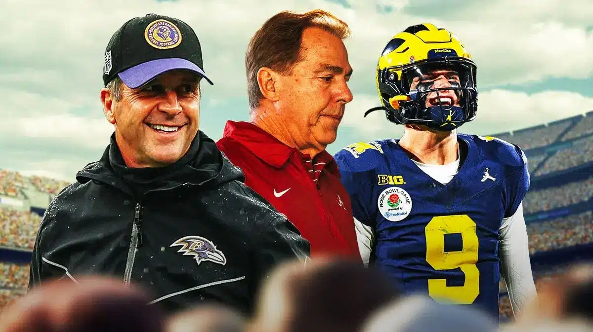 Alabama football HC and Jalen Milroe mentor Nick Saban after Rose Bowl loss to Michigan