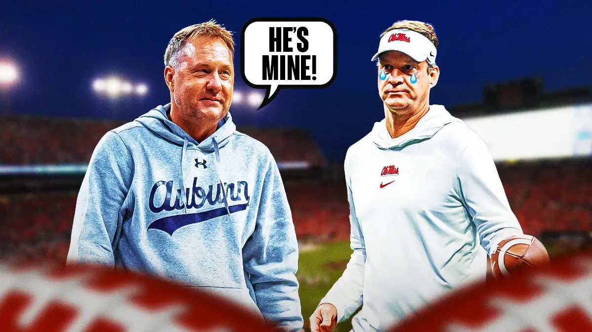 Auburn football coach Hugh Freeze, Ole Miss football coach Lane Kiffin
