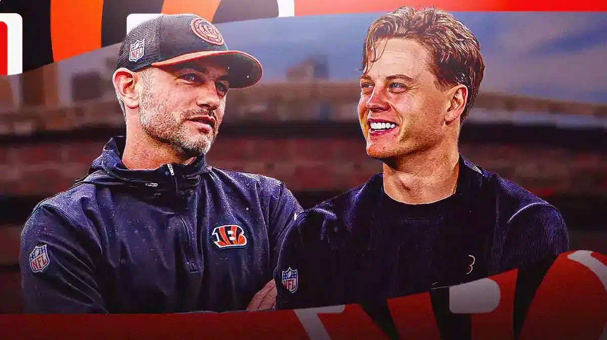 Bengals' Dan Pitcher and Joe Burrow