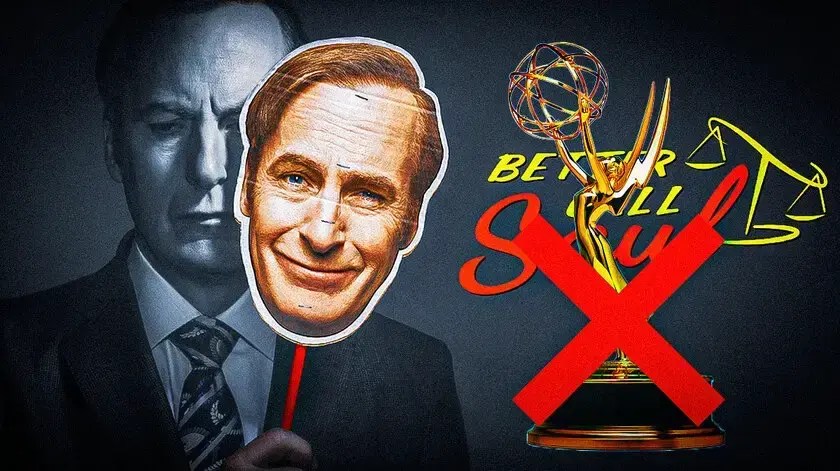 Better Call Saul with an Emmy that's crossed off.