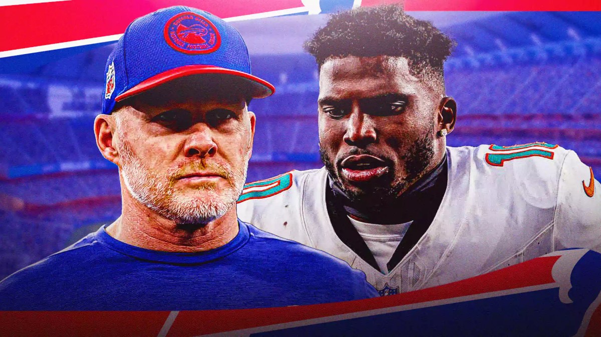 Bills Dolphins, Sean McDermott, Tyreek Hill