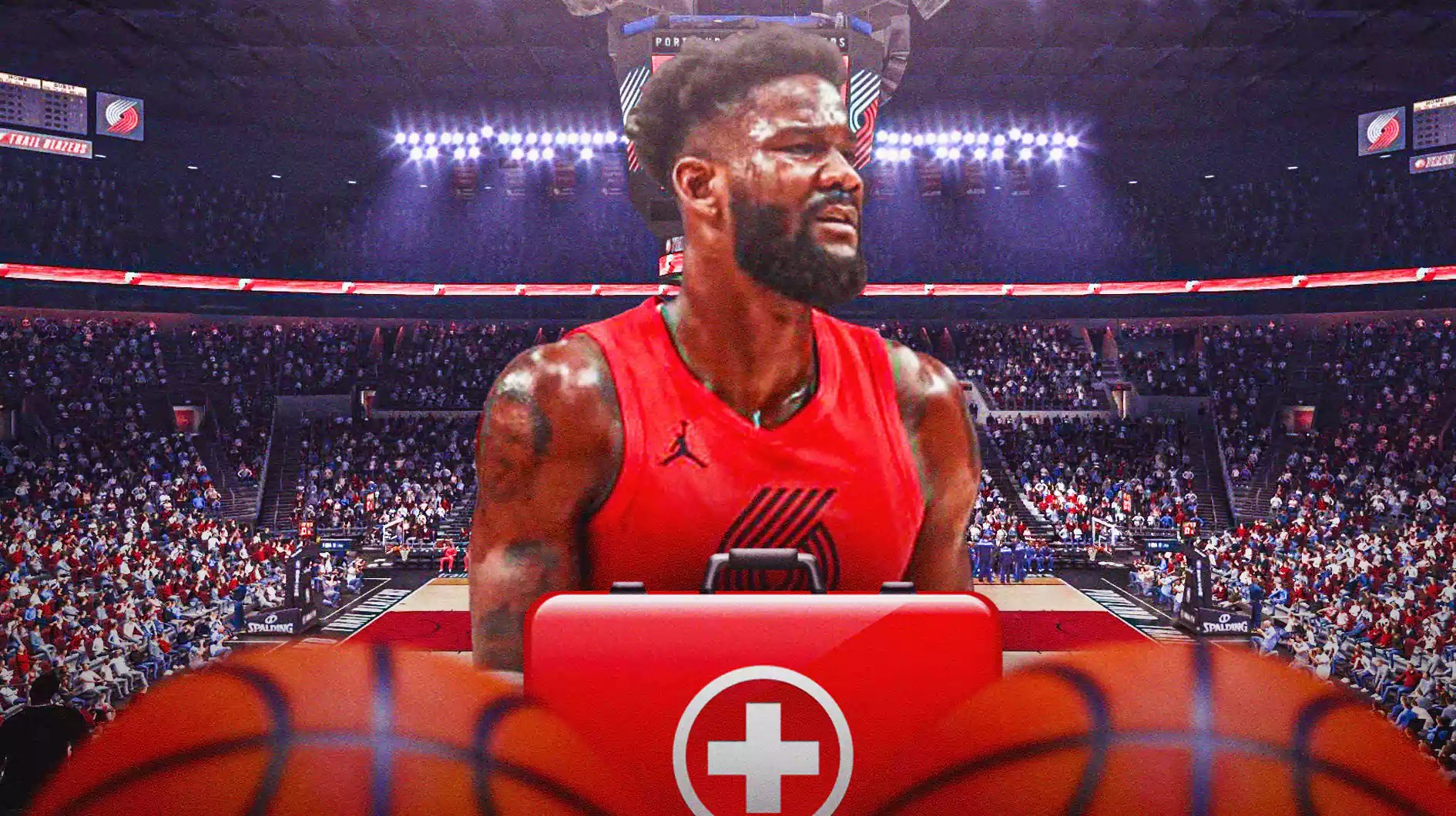 Blazers&#8217; Deandre Ayton upgraded on injury report vs. Knicks, but there&#8217;s a catch