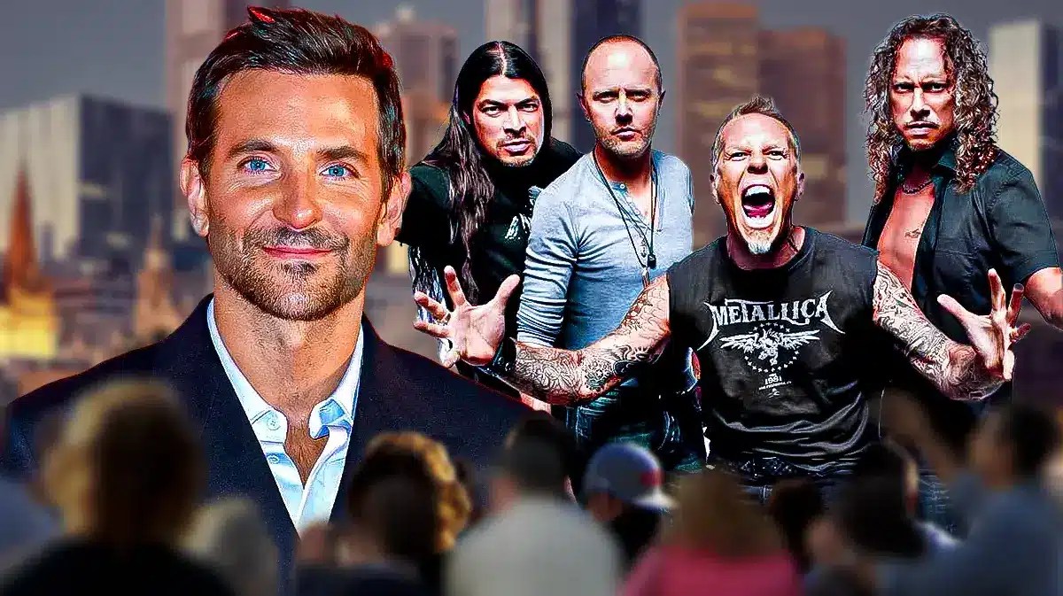Bradley Cooper and Metallica.