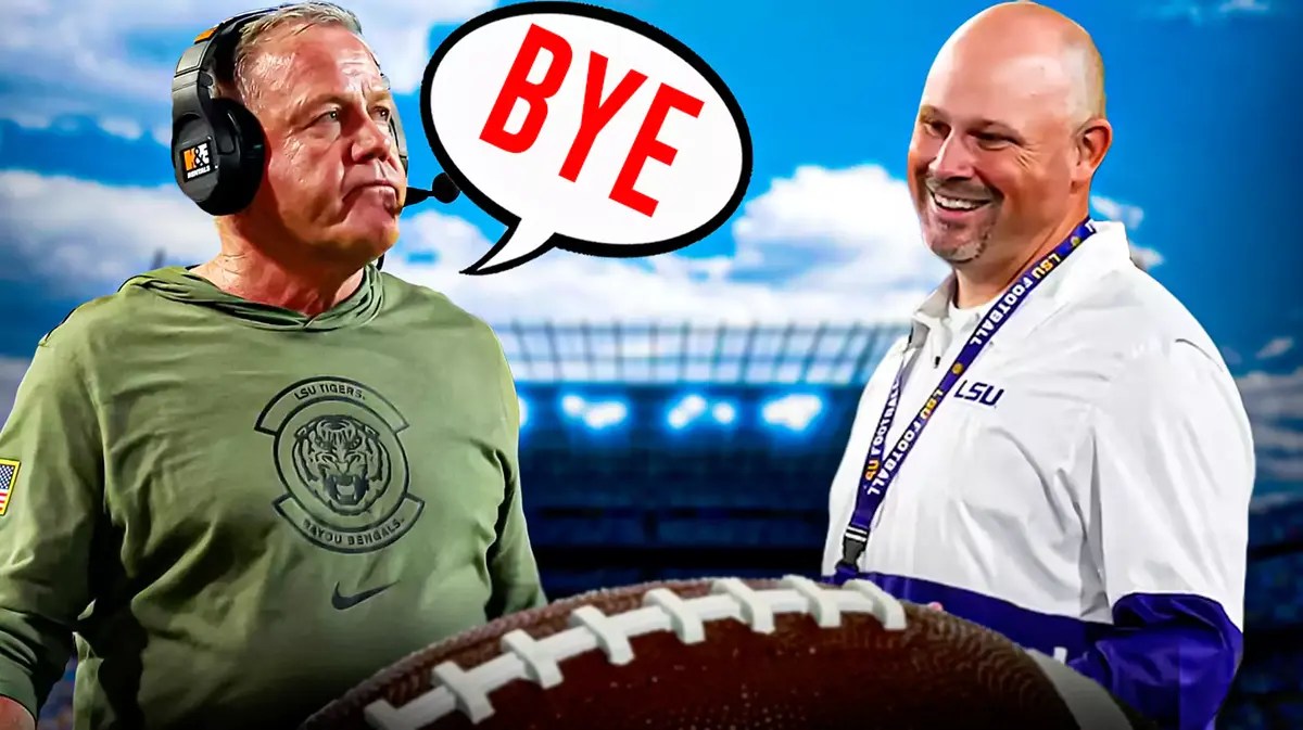LSU football coach Brian Kelly has parted ways with DC Matt House.
