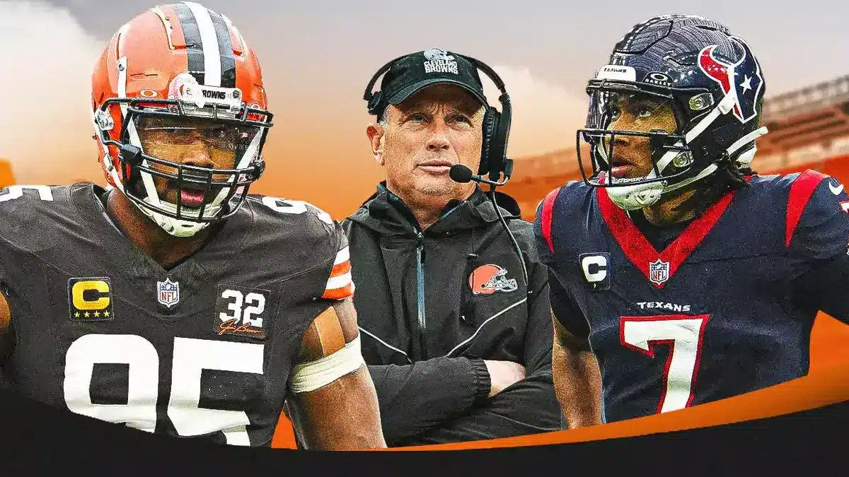 Browns' Myles Garrett admits Jim Schwartz didn't adjust to Texans' game plan in loss