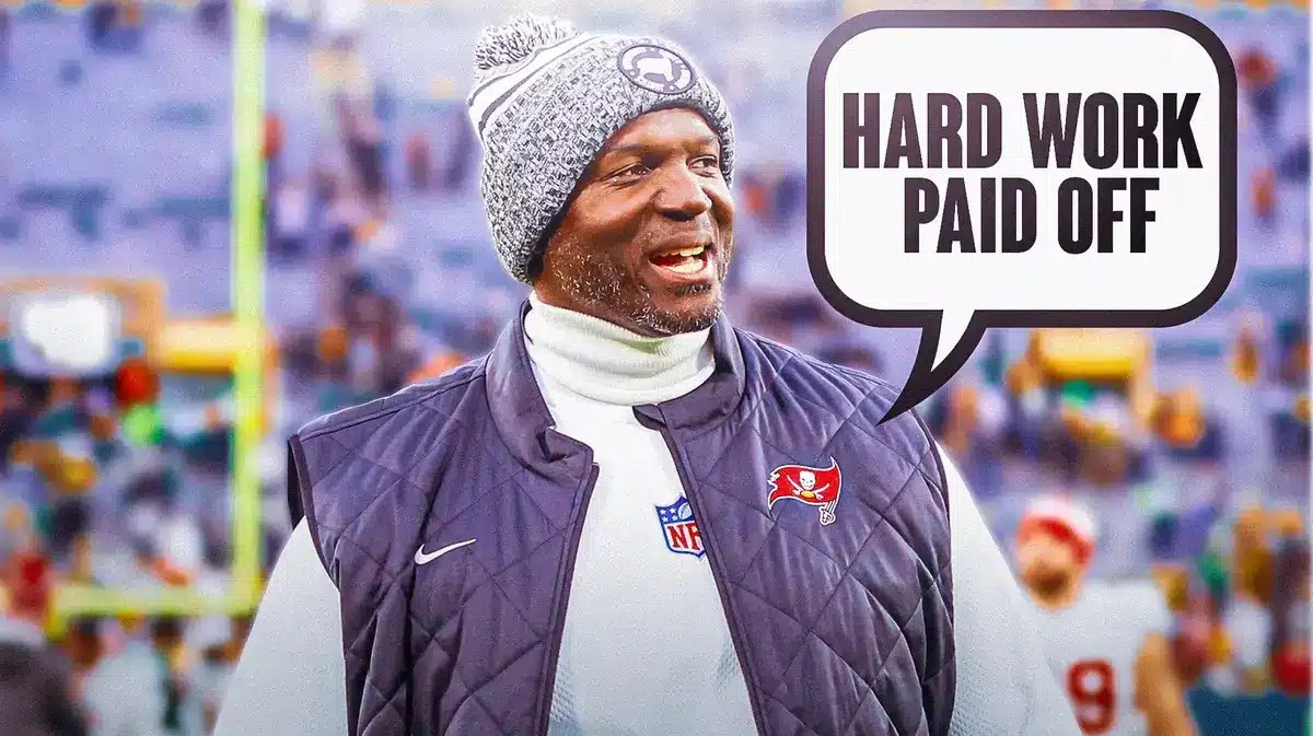 Todd Bowles saying “Hard work paid off”