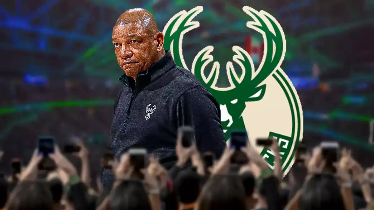 Doc Rivers with Milwaukee Bucks coaching unform
