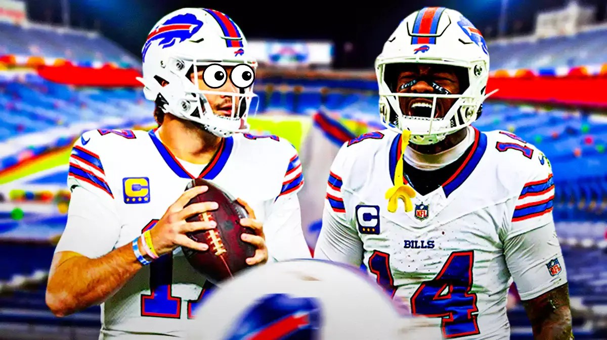Bills' Josh Allen and Stefon Diggs