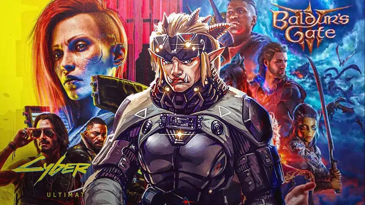 Cyberpunk 2077 Shadowrun and Baldur's Gate III