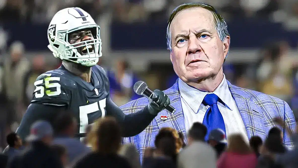 Former Patriots' Chandler Jones and Bill Belichick
