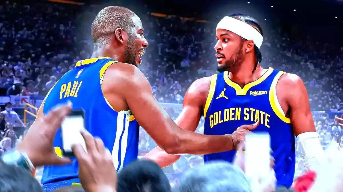 Warriors Chirs Paul and Moses Moody