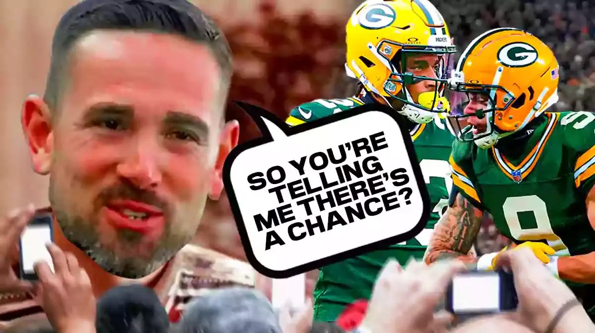 Packers' Matt LaFleur, Christian Watson, and Jaire Alexander