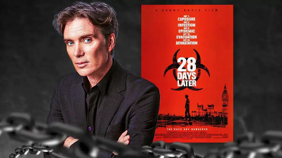 Cillian Murphy, 28 Days Later poster