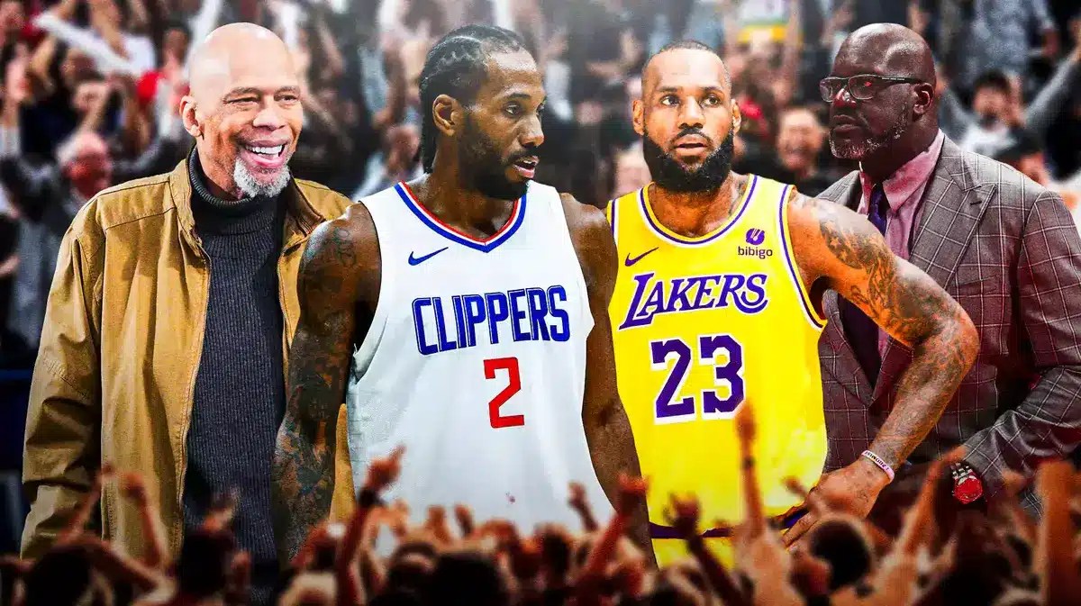Clippers, Kawhi Leonard, LeBron James, Giannis Antetokounmpo, Shaquille O'Neal, Kareem Abdul-Jabbar