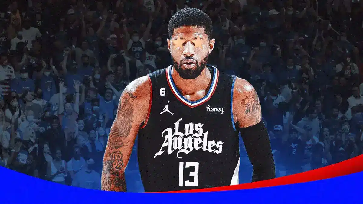  Paul George looks flashy during Clippers game