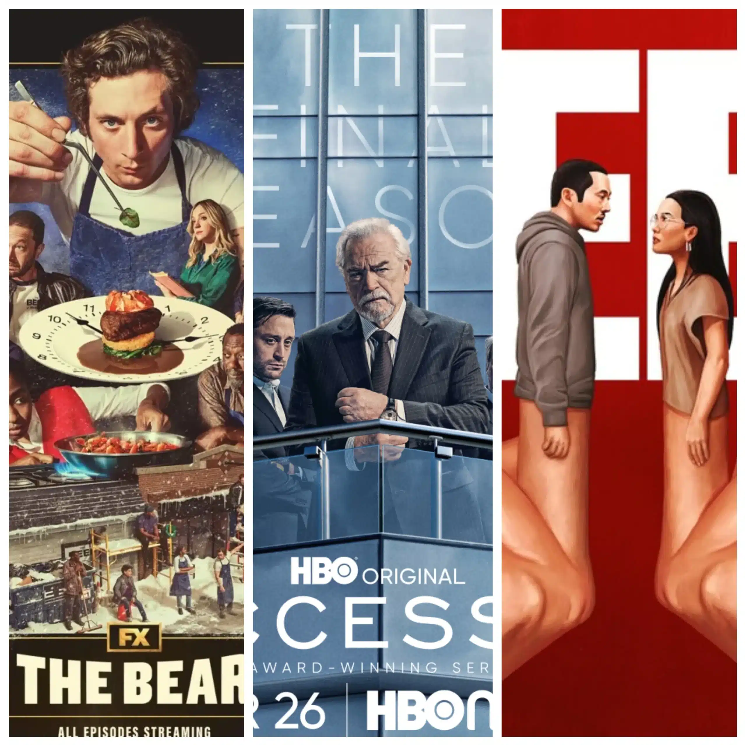 The Bear, Succession, Beef poster