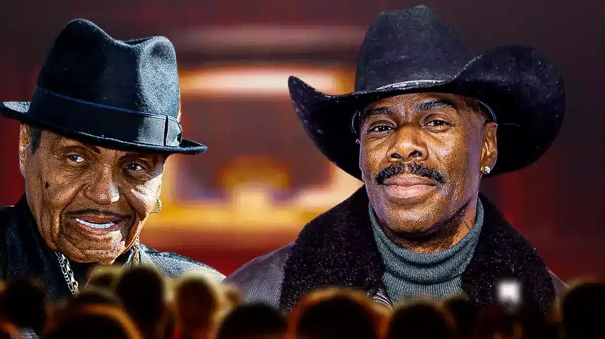 Joe Jackson on the left, Colman Domingo on the right