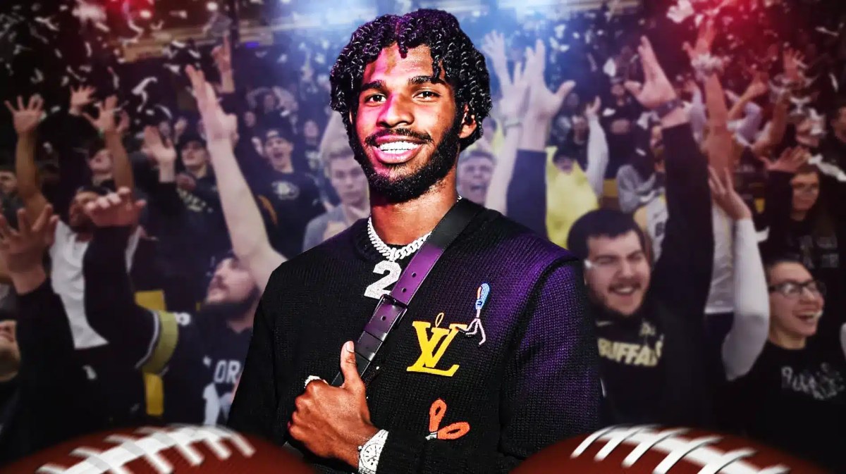 Colorado football quarterback Shedeur Sanders.