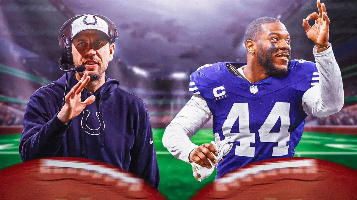 Colts Shane Steichen and Zaire Franklin