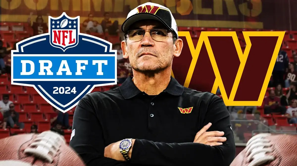 Commanders' Ron Rivera giving advice on Caleb Williams and Drake Maye.