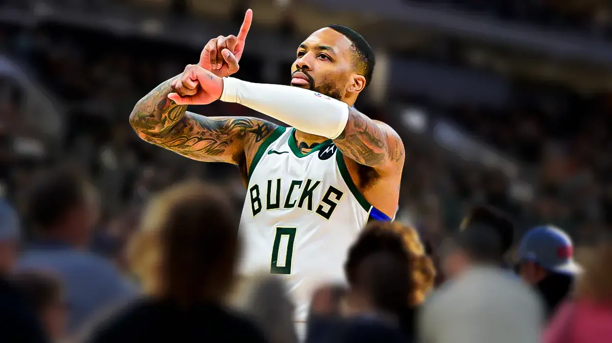 Damian Lillard discusses the crafting of his clutch-shot at the end of the Bucks-Kings game amid Giannis Antetokounmpo's huge feat.