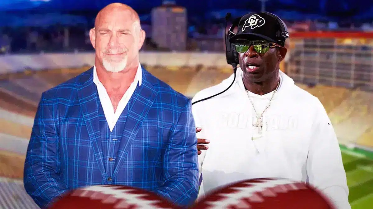 WWE legend Bill Goldberg and Colorado football coach Deion Sanders