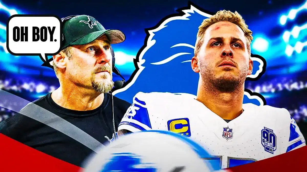Lions' Dan Campbell and Jared Goff