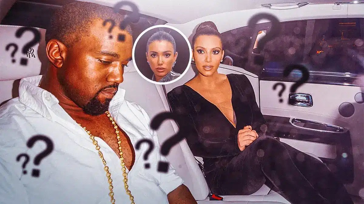 Bianca Censori, Kim Kardashian, Kanye West